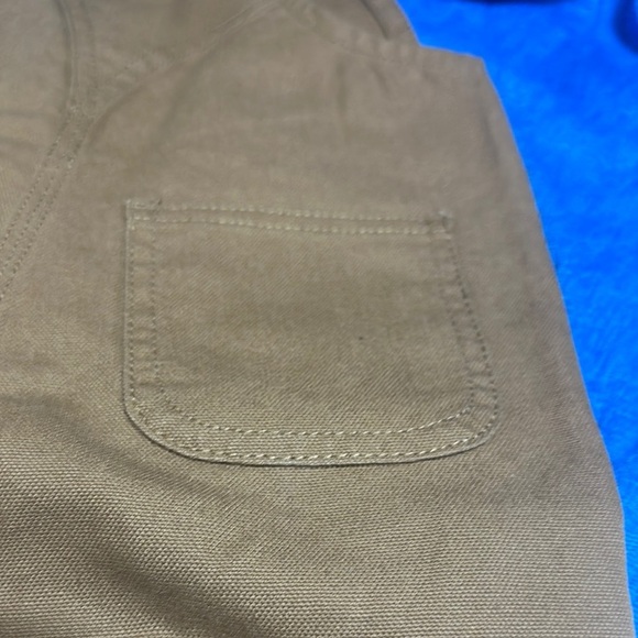 Carhartt Brown Overalls with Reinforced Knees - Picture 7 of 9